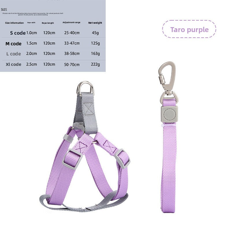 Adjustable Dog Harness Leash with Anti-Pull Feature Miyoohpet