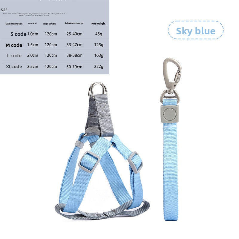 Adjustable Dog Harness Leash with Anti-Pull Feature Miyoohpet