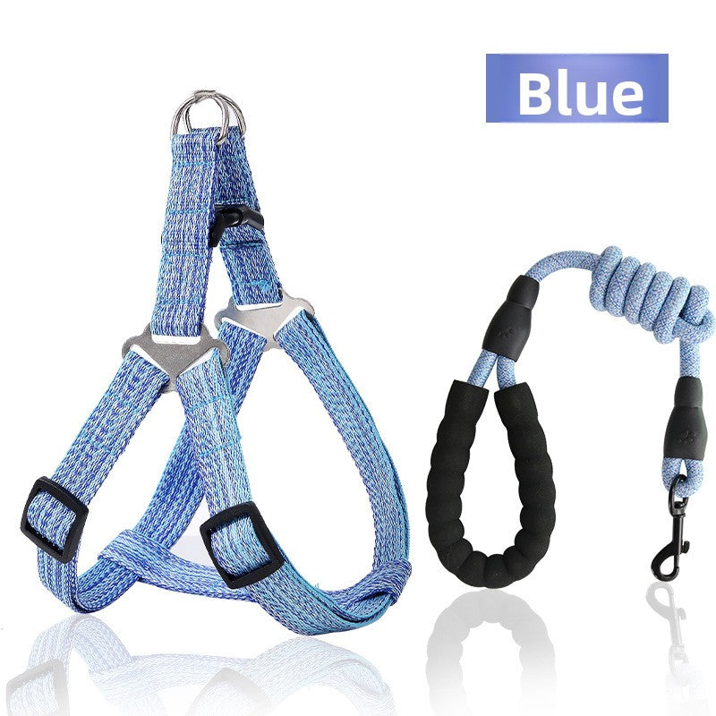Adjustable Dog Harness Leash with Anti-Pull Feature Miyoohpet