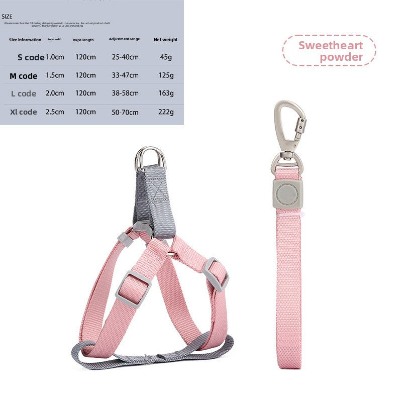 Adjustable Dog Harness Leash with Anti-Pull Feature Miyoohpet