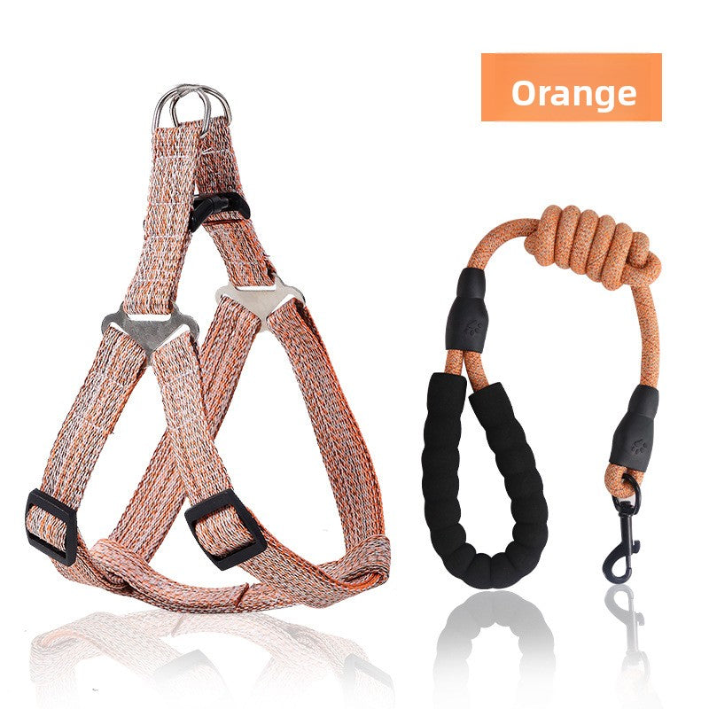Adjustable Dog Harness Leash with Anti-Pull Feature Miyoohpet