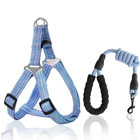 Adjustable Dog Harness Leash with Anti-Pull Feature Miyoohpet